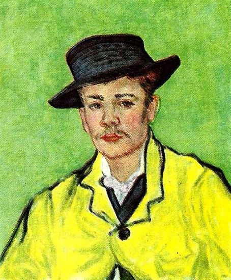 Vincent Van Gogh portratt av armand roulin France oil painting art